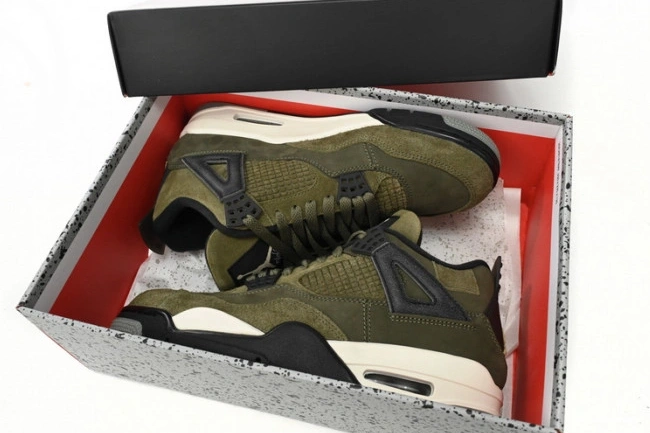 MaikeSneakers Olive Jordan Medium 4 Air Craft FB9927-200 0816
